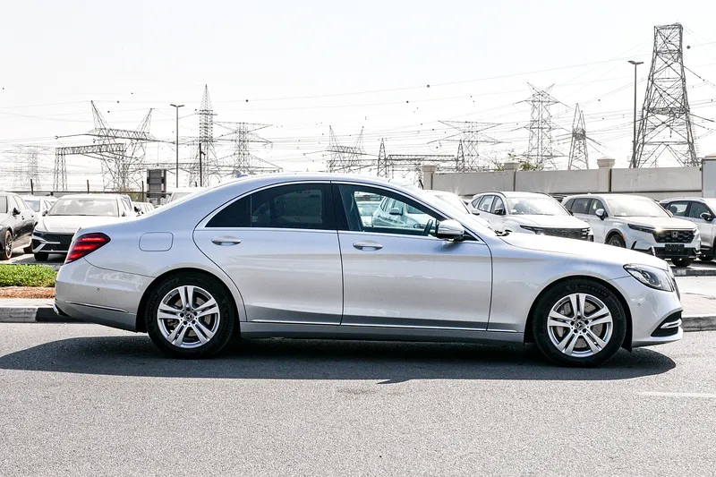 2019 Mercedes-Benz S-Class S 450 6 Cylinders Engine Petrol Silver Black Sedan