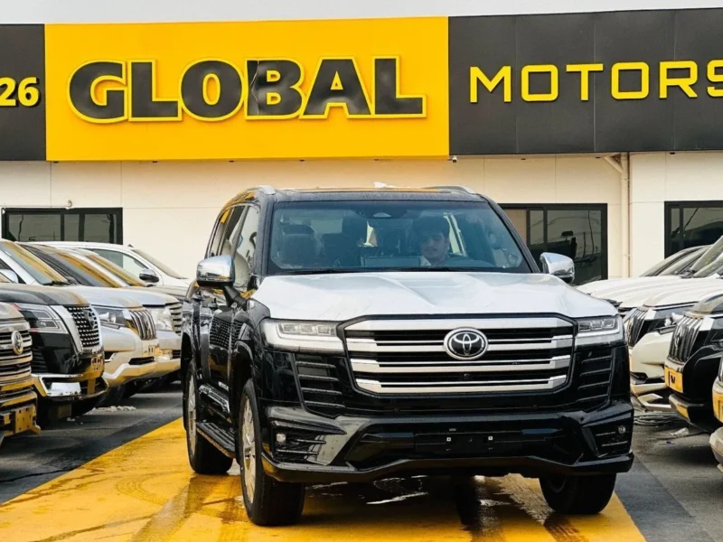 2026 Toyota Land Cruiser VXR 3.5L 6 Cylinder Engine Black Red GCC Specs