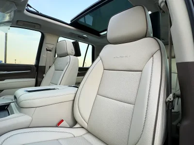 2024 GMC YUKON DENALI V8 Engine 6.2 litres AT Black Beige SUV GCC Specs