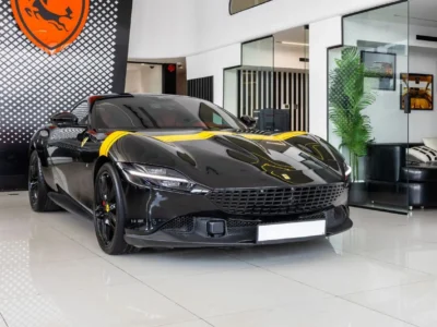 2023 Ferrari Roma Ferrari Roma Black Red Coupe Perfect Condition