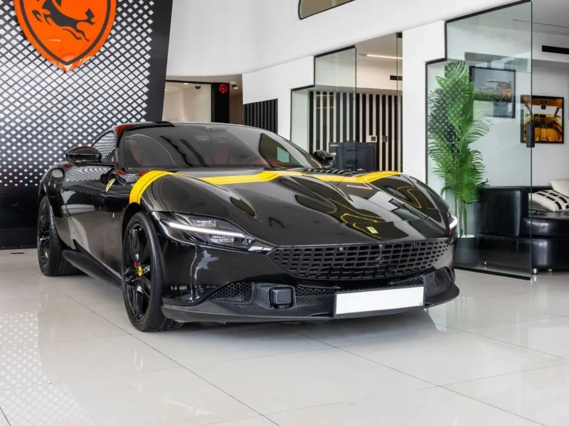2023 Ferrari Roma Ferrari Roma Black Red Coupe Perfect Condition