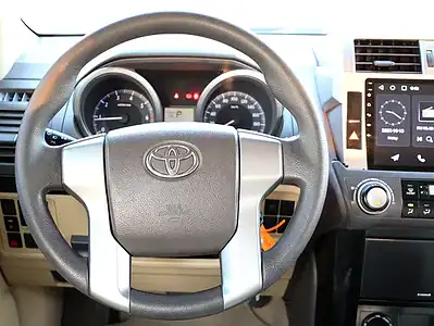 2015 Toyota Prado TX 4 Cylinders Engine Petrol White Beige SUV GCC Specs