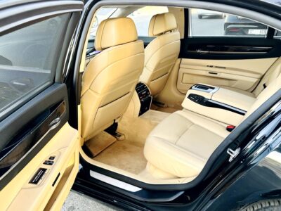 2010 BMW ActiveHybrid 7 twin-turbo V8 Engine Petrol Black Beige Sedan