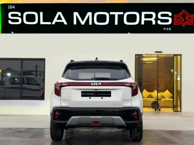 2025 Kia Seltos Luxury Edition 1.5 4 Cylinders Engine White Black Crossover