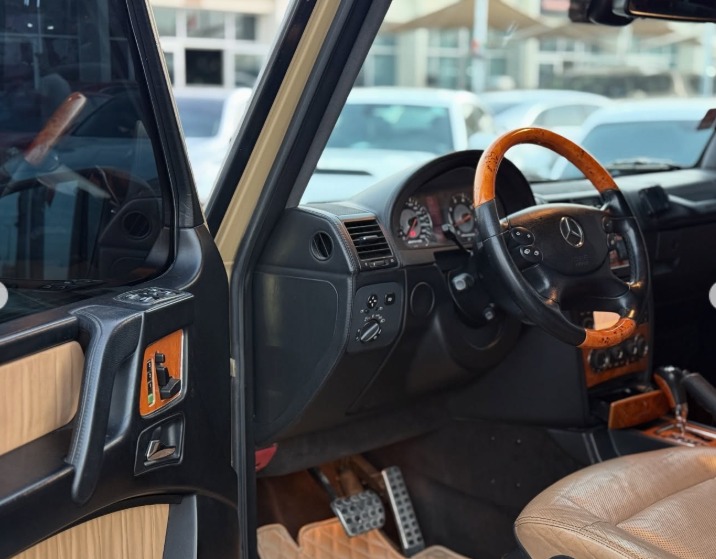 2012 Mercedes-Benz G55 AMG 5.4L Supercharged V8 Engine Beige SUV