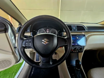2023 Suzuki Ciaz CIAZ GLX 1.5L 4 Cylinders Engine GCC Specs White Beige Sedan