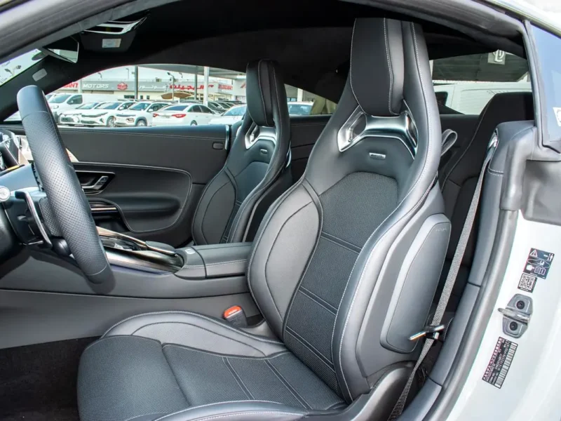 2024 Mercedes-Benz AMG GT 8 Cylinder Engine White Black Coupe