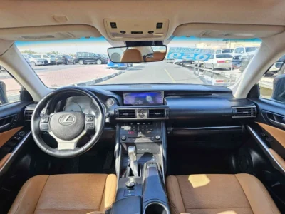 2019 Lexus IS300 SPORT 3.5L V6 PETROL Black Tan Sedan American Specs