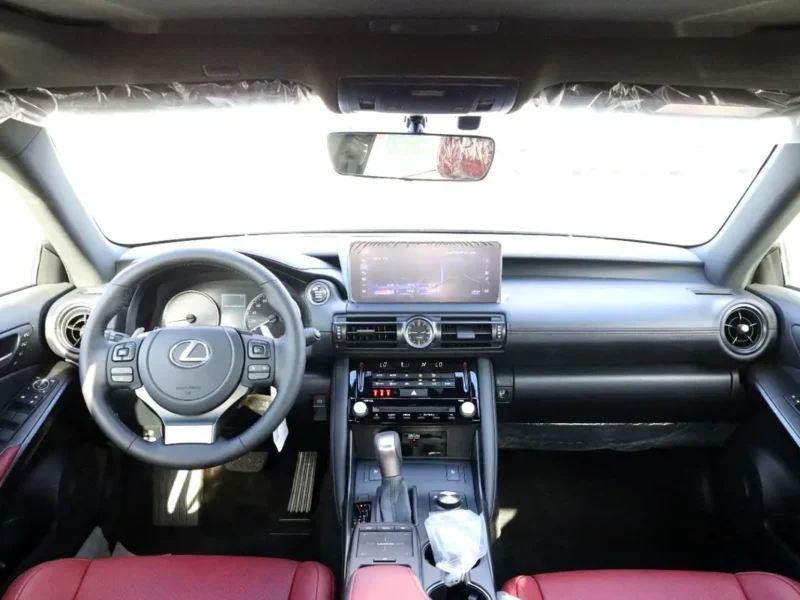 2025 Lexus IS-Series Other 6 Cylinders Engine Grey Red Sedan GCC Specs