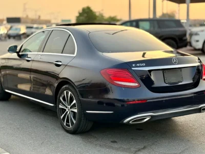 2020 Mercedes-Benz E-Class E450 4Matic 6 Cylinder Engine Blue Black Sedan