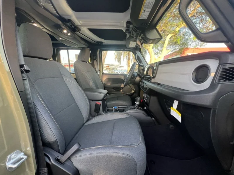 2025 Jeep Wrangler Unlimited Sport S 2.0L Turbo 4 Cylinder Engine A/T Green Grey SUV