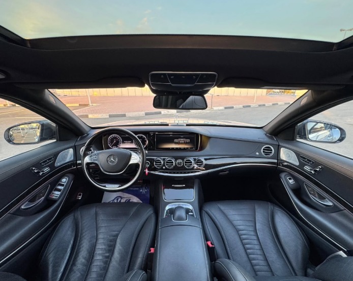 2014 Mercedes S550 Wald Body Kit 4.7L Twin-Turbo V8 Silver Black Sedan