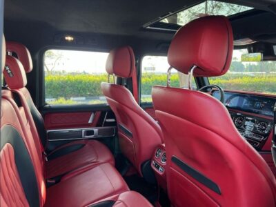 2021 Mercedes-Benz G 63 AMG First Edition 5.5L 8 Cylinder Engine Green Red