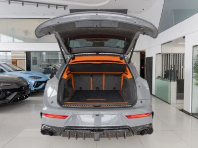 2025 Bentley Bentayga ORIGINAL MANSORY Evo Bespoke Carbon Exterior Grey Orange