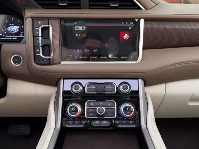 2024 GMC YUKON DENALI V8 Engine 6.2 litres AT Black Beige SUV GCC Specs