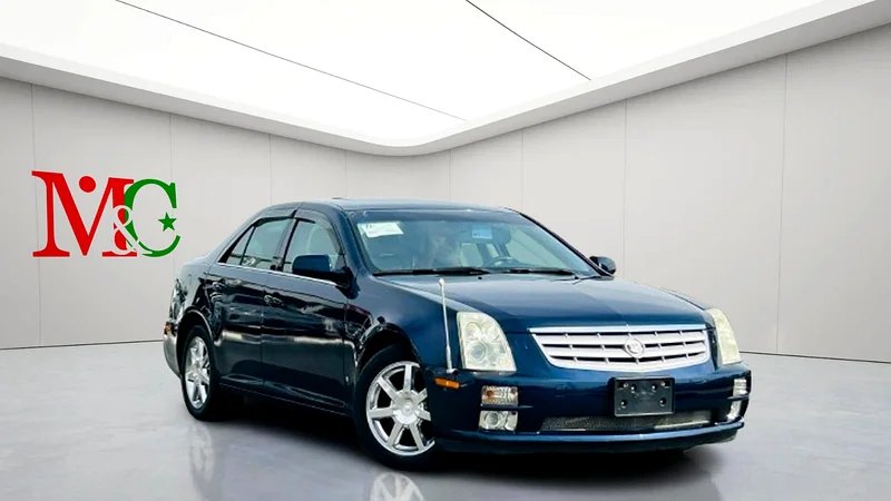2006 Cadillac STS/Seville STS 6 Cylinders Engine Blue Beige Sedan CLEAN CAR