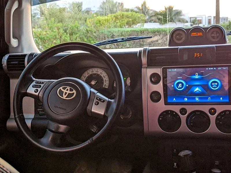 2011 Toyota FJ Cruiser TOP 6 Cylinders Petrol Engine Black SUV GCC Specs