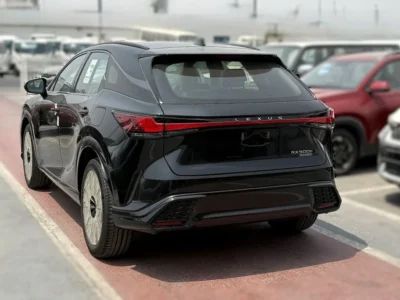 2025 Lexus RX500h F Sport Performance 2.4L Hybrid Black Red SUV GCC Specs