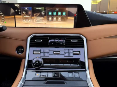 2025 NISSAN PATROL PLATINUM 3.5 TWIN TURBO V6 Engine Black Beige SUV