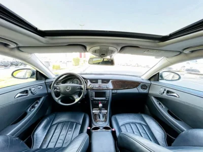 2008 Mercedes-Benz CLS-Class CLS 350 6 Cylinders Engine Black Sedan