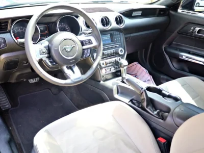 2016 Ford Mustang Fastback 6 Cylinders Engine Blue Black Sedan GCC Specs