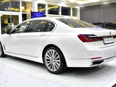 2022 BMW 7-Series 730Li 4 Cylinders Engine Petrol White Brown Sedan