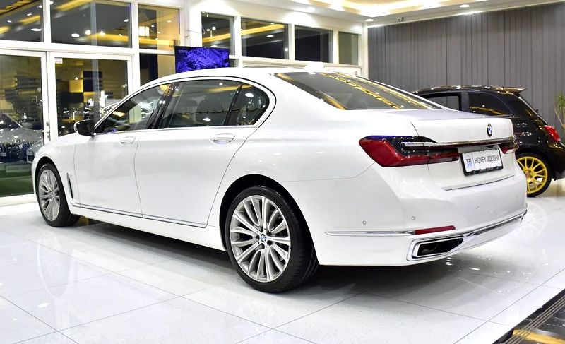 2022 BMW 7-Series 730Li 4 Cylinders Engine Petrol White Brown Sedan