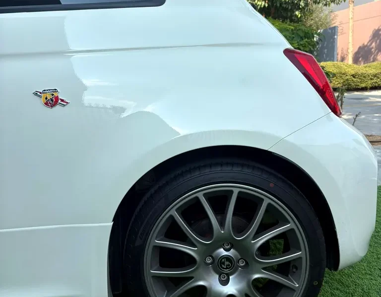 2023 Abarth 695 Turismo 4 Cylinder Petrol Engine White Black Hatchback GCC
