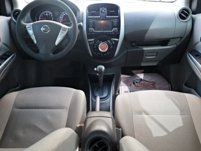 2019 Nissan Sunny Base 4 Cylinder Engine White Beige GCC Specs