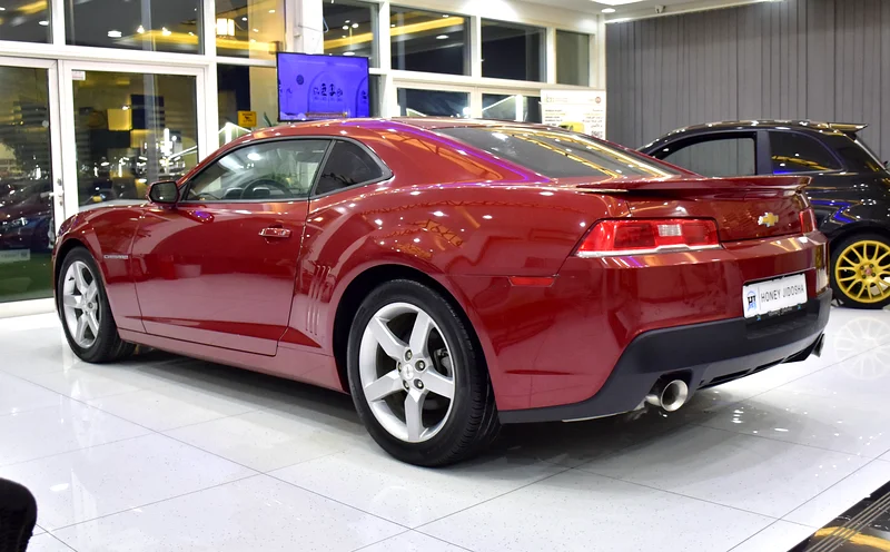 2015 Chevrolet Camaro LS 6 Cylinders Engine Red Beige Coupe GCC Specs
