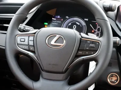 2025 Lexus ES-Series 2.5L SEDAN Other Hybrid 4 Cylinder Engine White Tan