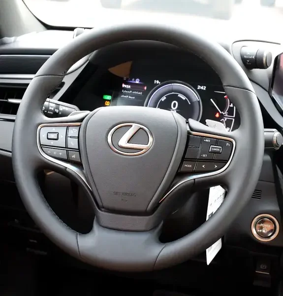 2025 Lexus ES-Series 2.5L SEDAN Other Hybrid 4 Cylinder Engine White Tan