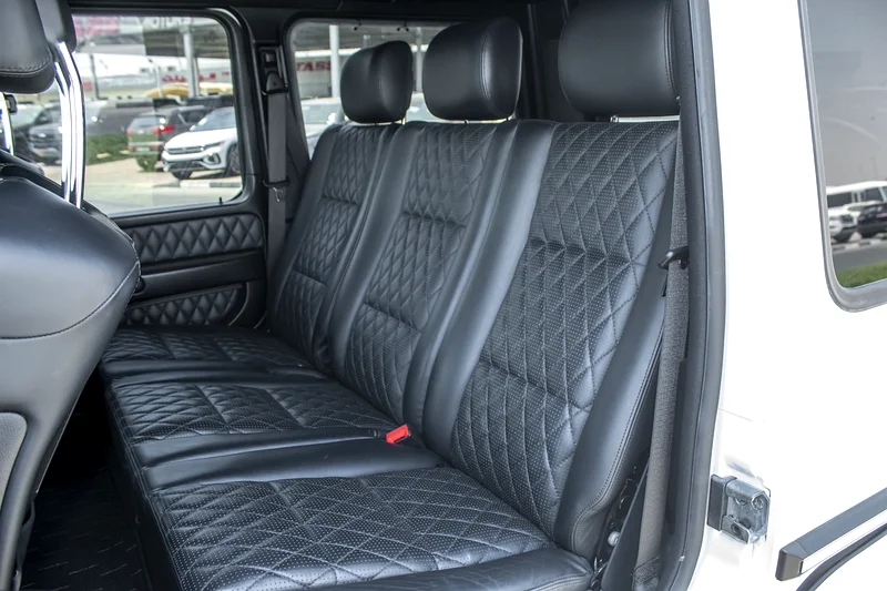 2015 Mercedes-Benz G-Class G 63 AMG 8 Cylinders Engine White Black SUV