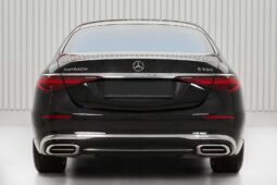 2024 Mercedes-Maybach S580 4MATIC 4.0L Twin-Turbo V8 Black Beige Sedan