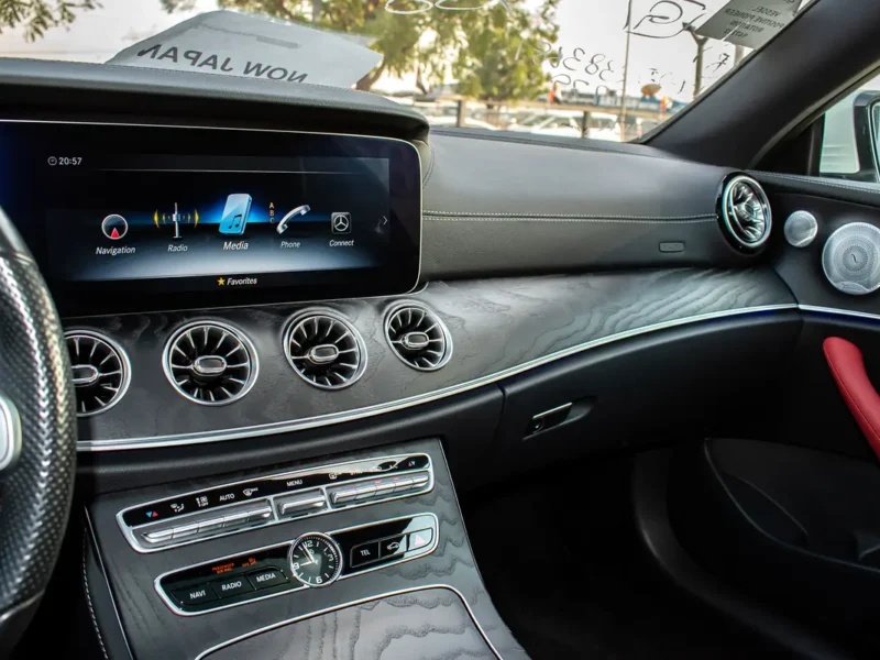 2019 Mercedes-Benz E-Class E450 4Matic Neat and Clean Condition White Red