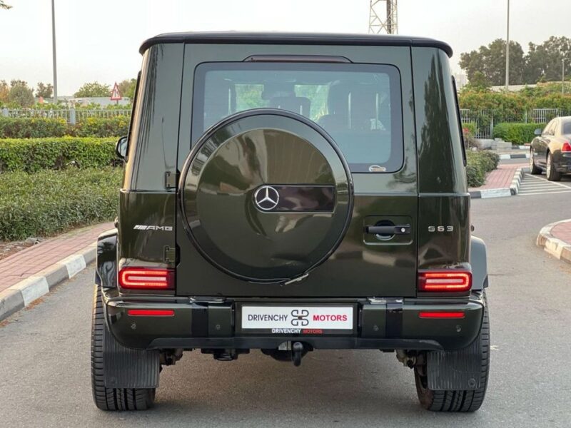2019 Mercedes-Benz G 63 AMG Std 5.5L 8 Cylinders Engine Green Red SUV
