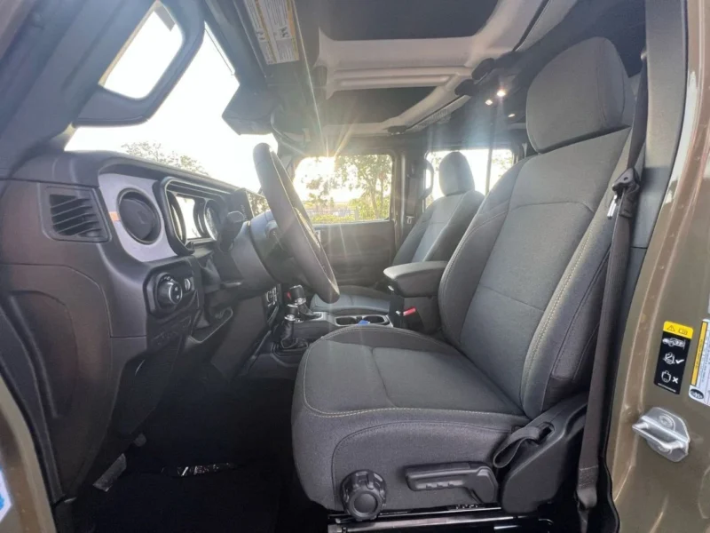 2025 Jeep Wrangler Unlimited Sport S 2.0L Turbo 4 Cylinder Engine A/T Green Grey SUV