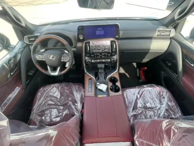 2025 Lexus LX 600 Signature 3.5L FULL 25 SPEAKERS MARK LEVINSON Black Maroon SUV