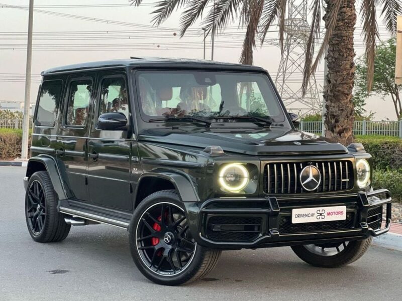 2019 Mercedes-Benz G 63 AMG Std 5.5L 8 Cylinders Engine Green Red SUV
