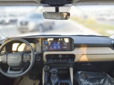 2025 Toyota Prado GXL 2.4L 4 Cylinders Engine Brown Beige SUV GCC Specs