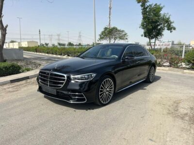 2023 Mercedes-Benz S 580 8 Cylinders Engine Black Beige Sedan AWD