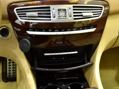 2011 Mercedes-Benz CL-Class CL 63 AMG 8 Cylinders Engine White Beige Coupe