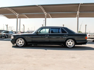 1989 Mercedes-Benz SEL-Class 560 SEL 8 Cylinders Engine Black Sedan