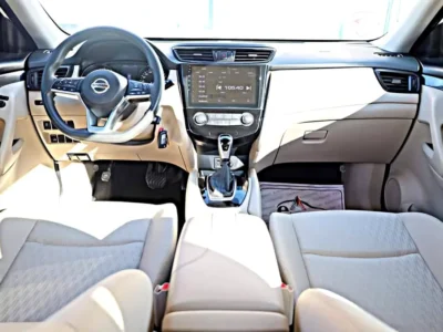 2021 Nissan X-Trail SE 4 Cylinders Engine Petrol White Black SUV GCC