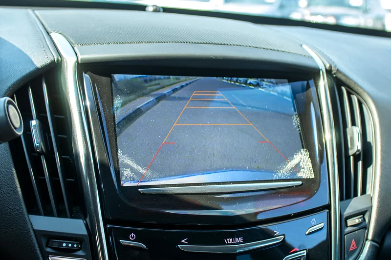 2014 Cadillac ATS Performance 4 Cylinders Engine Silver Black Sedan Clean Car