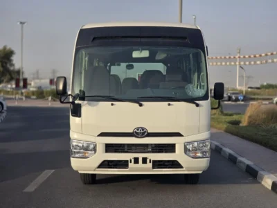 2025 Toyota Coaster 4.0L 4 Cylinders Engine White Grey Coaster 23-Seater