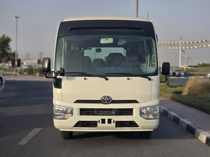 2025 Toyota Coaster 4.0L 4 Cylinders Engine White Grey Coaster 23-Seater