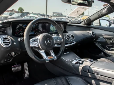 2018 Mercedes-Benz S-Class S 63 Coupe AMG Super Clean Car White Black