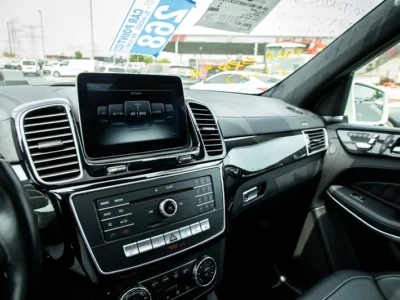 2016 Mercedes-Benz GLS-Class GLS 550 8 Cylinder Engine White Black SUV