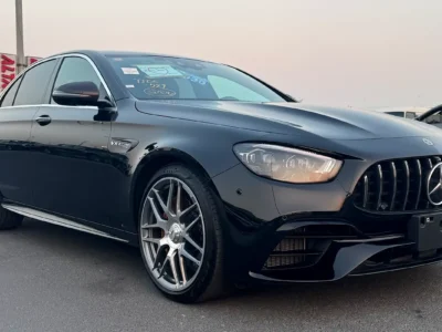 2021 Mercedes-Benz E-Class AMG E 63 S 8 Cylinder Engine Black Sedan